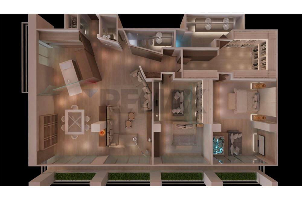 Pianta 3D - Apartment Viale Giorgio Ribotta
 
21, Roma - floor plans 1