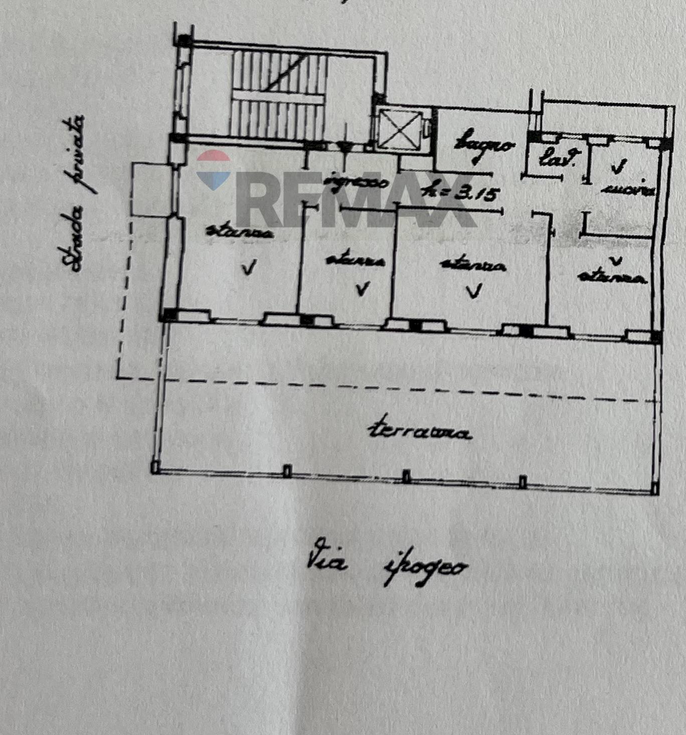 Pianta 2D - Four-room apartment Via Ipogeo
 
6, Catania - floor plans 1