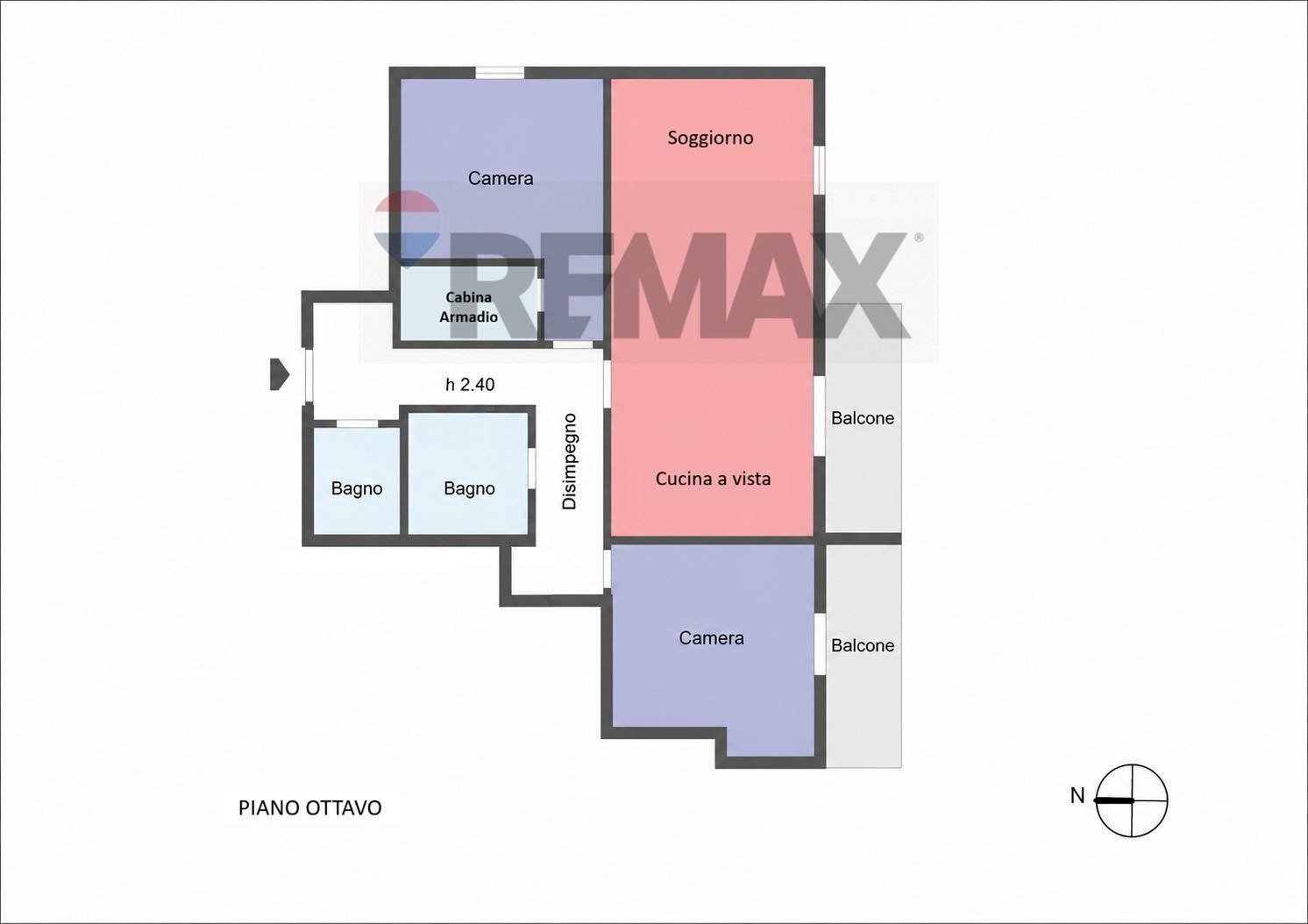 Pianta 2D - Three-room apartment Via Cimabue
 
1, Pioltello - floor plans 1