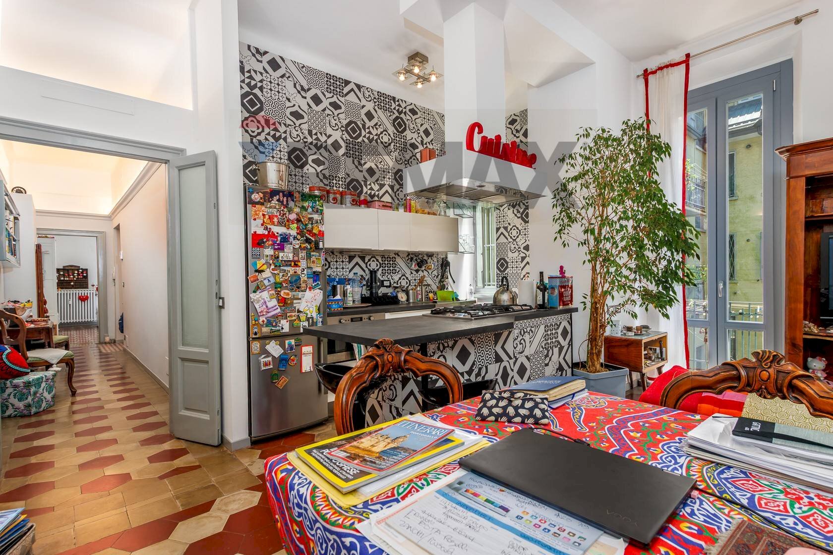 Sala da pranzo - Appartamento Via Moretto Da Brescia
 
27, Milano - foto 1