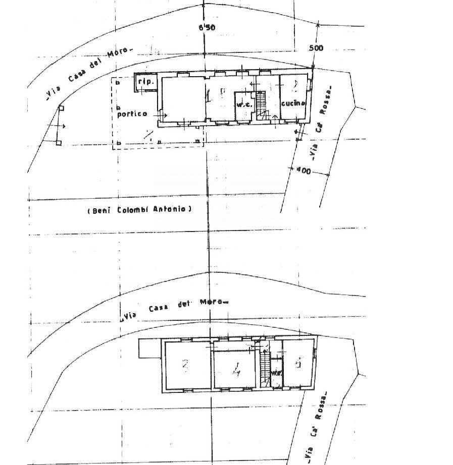 Foto 40 - Villa Frazione Casa del Moro
 
6, Castana - floor plans 1