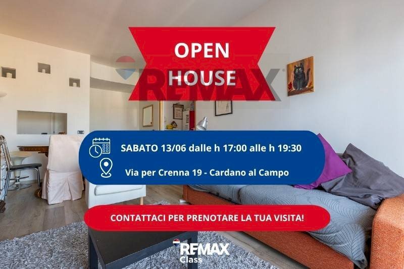 Soggiorno - Two-room apartment Via Per Crenna
 
19, Cardano al Campo - photo 1