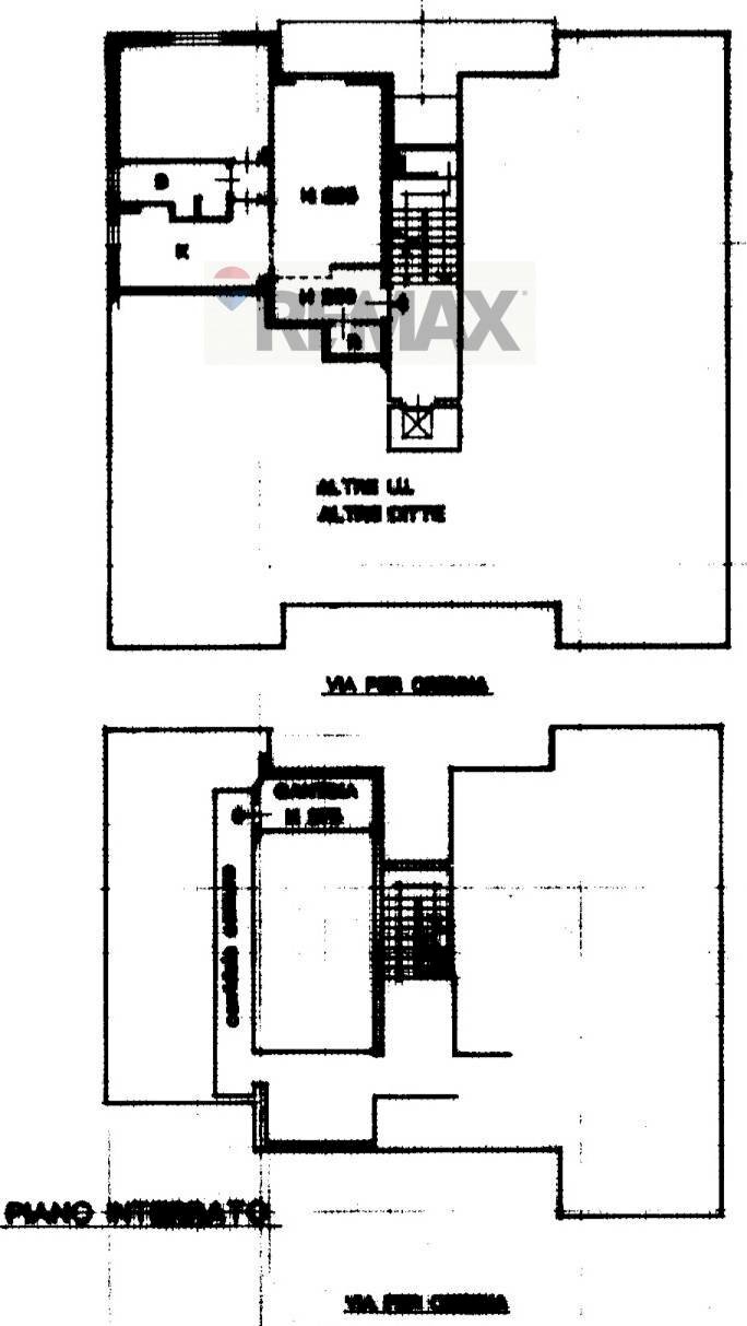 Pianta 2D - Two-room apartment Via Per Crenna
 
19, Cardano al Campo - floor plans 1