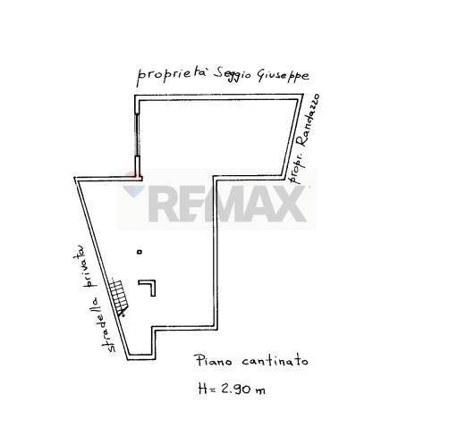 Pianta 2D - Semi-detached house Palermo - floor plans 1