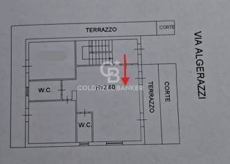 Foto 10 - Three-room apartment Via Algerazzi
 
24, Milo - floor plans 1