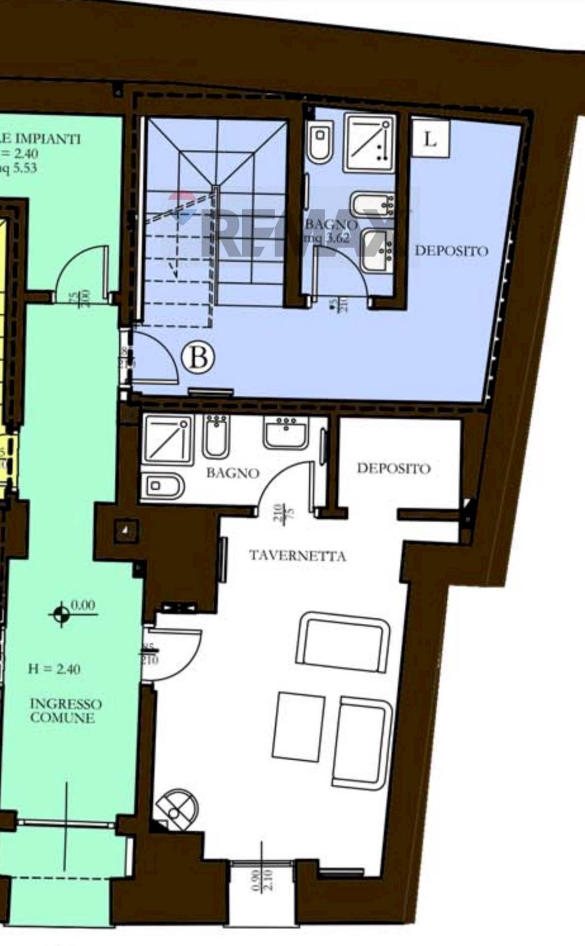 Pianta 2D - Four-room apartment Peio - floor plans 1