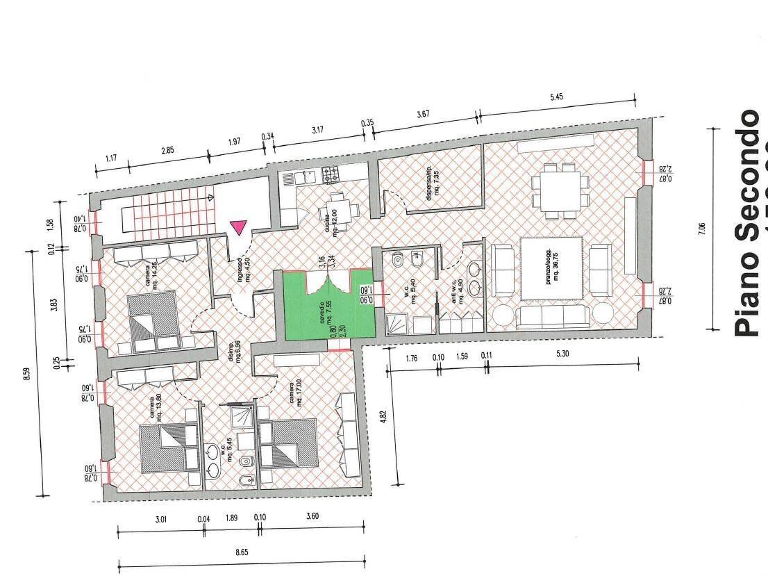 Foto 23 - Apartment Mantova - floor plans 1
