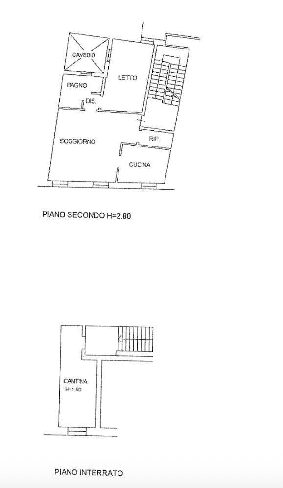 Foto 8 - Appartamento Via Toschi
 
42, Reggio nell'Emilia - planimetria 1