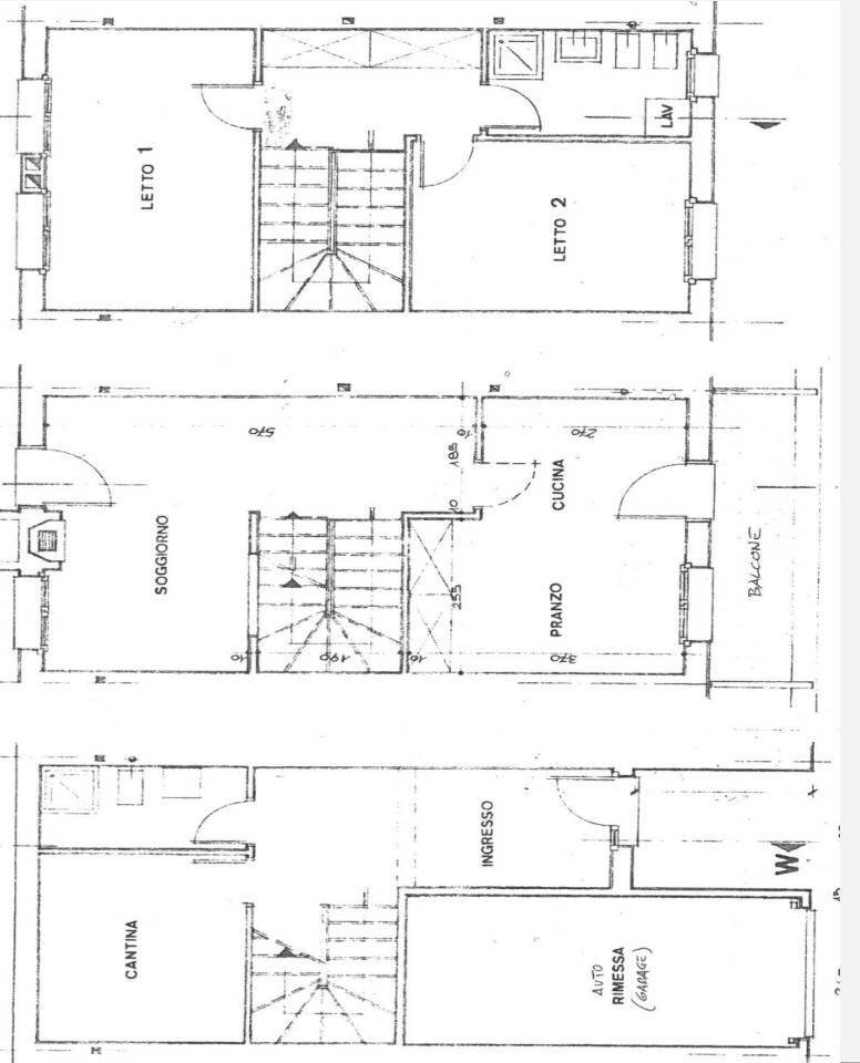 Foto 51 - Terraced Villa Via Giacomo Notari
 
43, Ventasso - floor plans 1