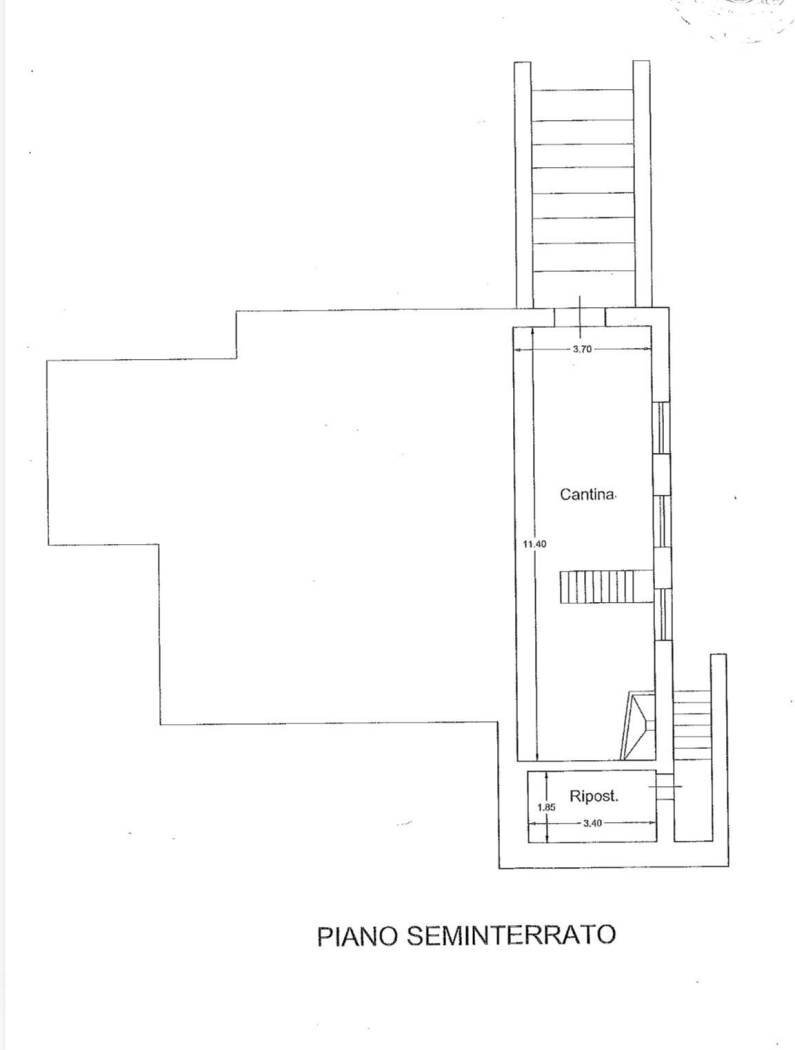 Villa via Comano, Carrara - floor plans 1