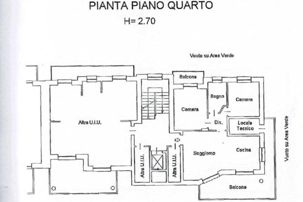 Quadrilocale Viale Nilde Iotti, Rivalta di Torino - planimetria 1
