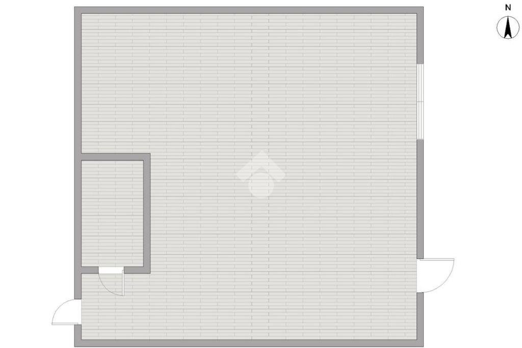 Two-room apartment Via Vittorio Emanuele II, Cerro Maggiore - floor plans 1