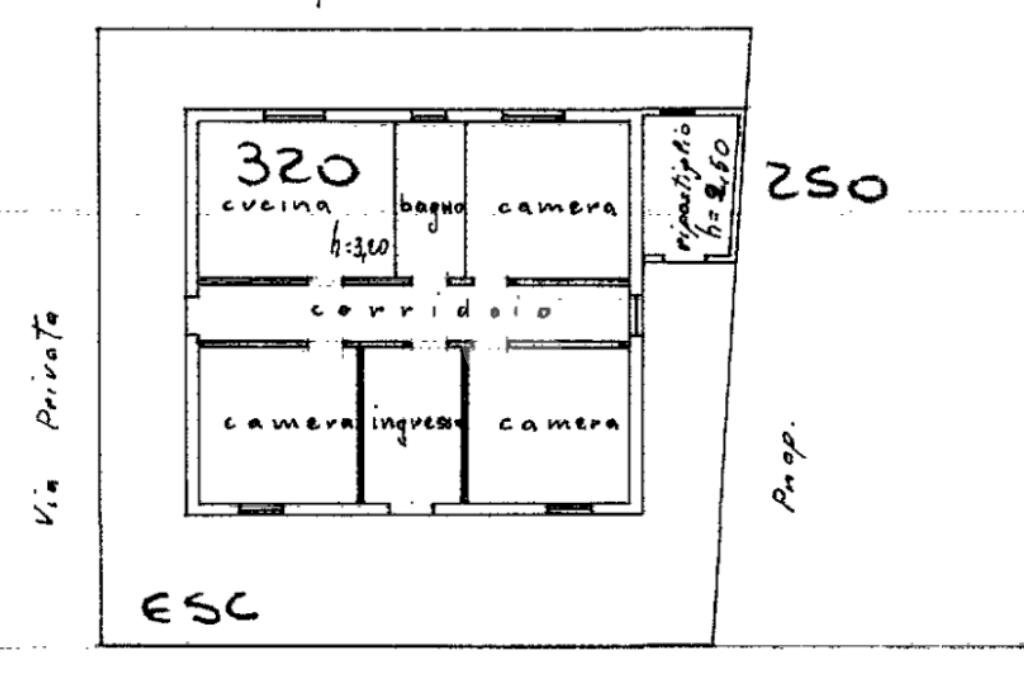 Villa Via Apollonia, Rimini - floor plans 1