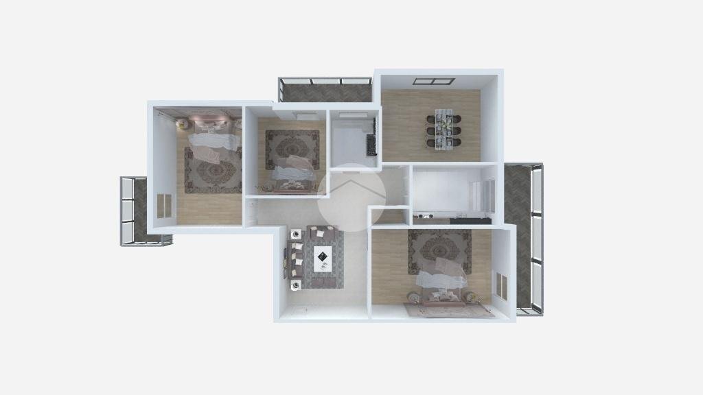Apartment Via Artallo, Imperia - floor plans 1