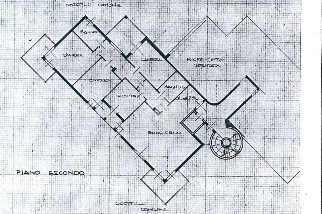 Four-room apartment Via Renato Cuttica, Legnano - floor plans 1
