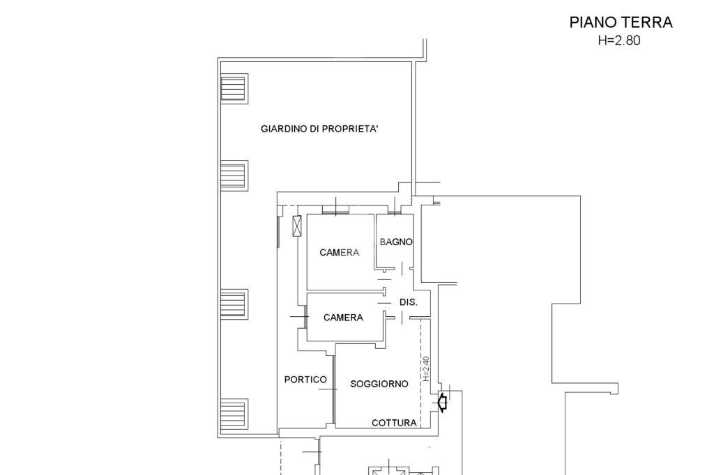 Three-room apartment Via Gianfranco Miglio, Trezzo sull'Adda - floor plans 1