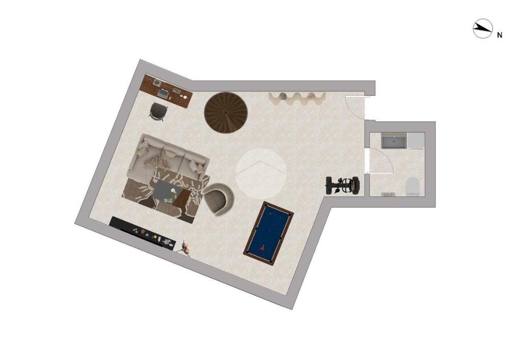 Three-room apartment Via Bazzana Inferiore, Assago - floor plans 1