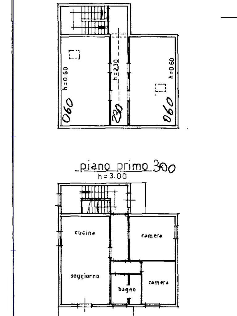 Trilocale Via Cesenatico, Cesenatico - planimetria 1