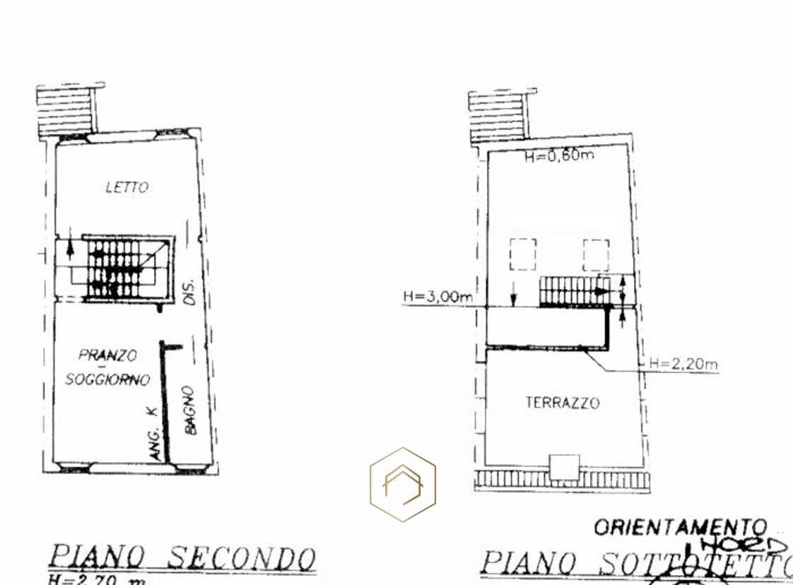 Foto 36 - Trilocale Via Belfiore, Ferrara - planimetria 1