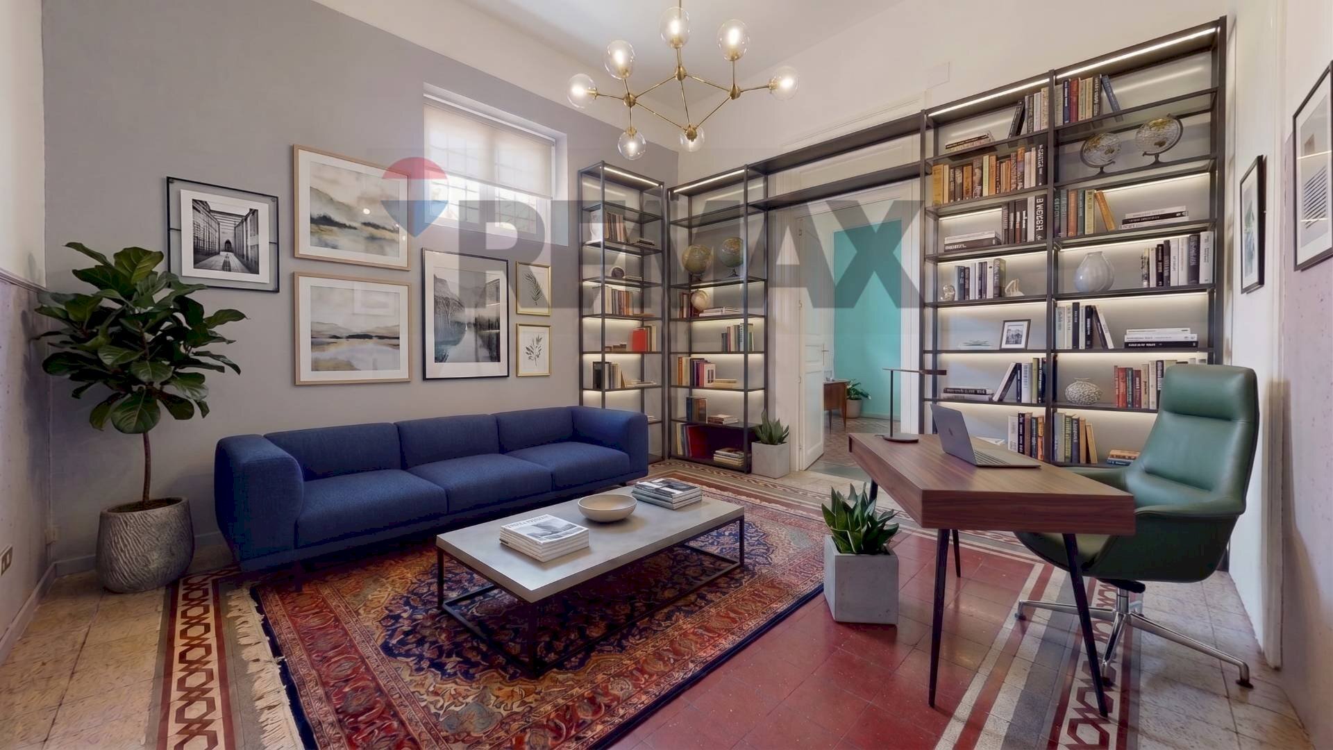 ipotesi di arredo - Appartamento Via Filippo Parlatore
 
49, Palermo - foto 1