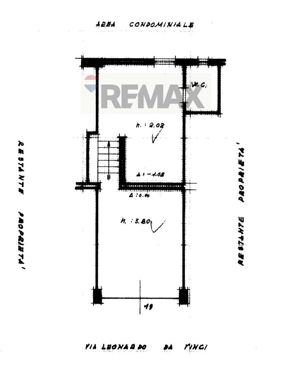 Pianta 2D - Negozio Viale Leonardo Da Vinci
 
19, Palermo - planimetria 1