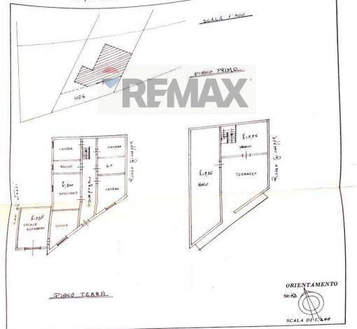 Pianta 2D - Villa Via Piave
 
33, Grammichele - planimetria 1