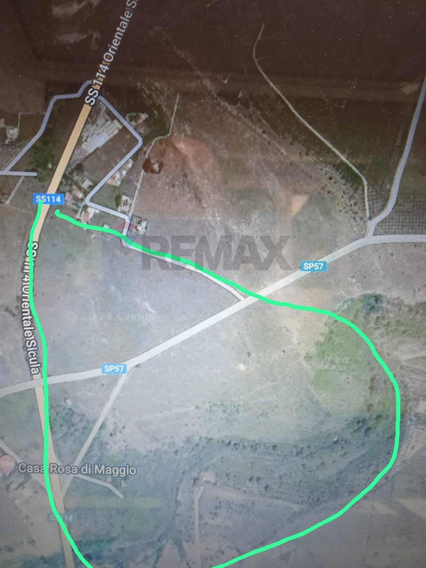 Posizione della mappa - Terreno agricolo Contrada Mangiameli Sp57, Augusta - foto 1