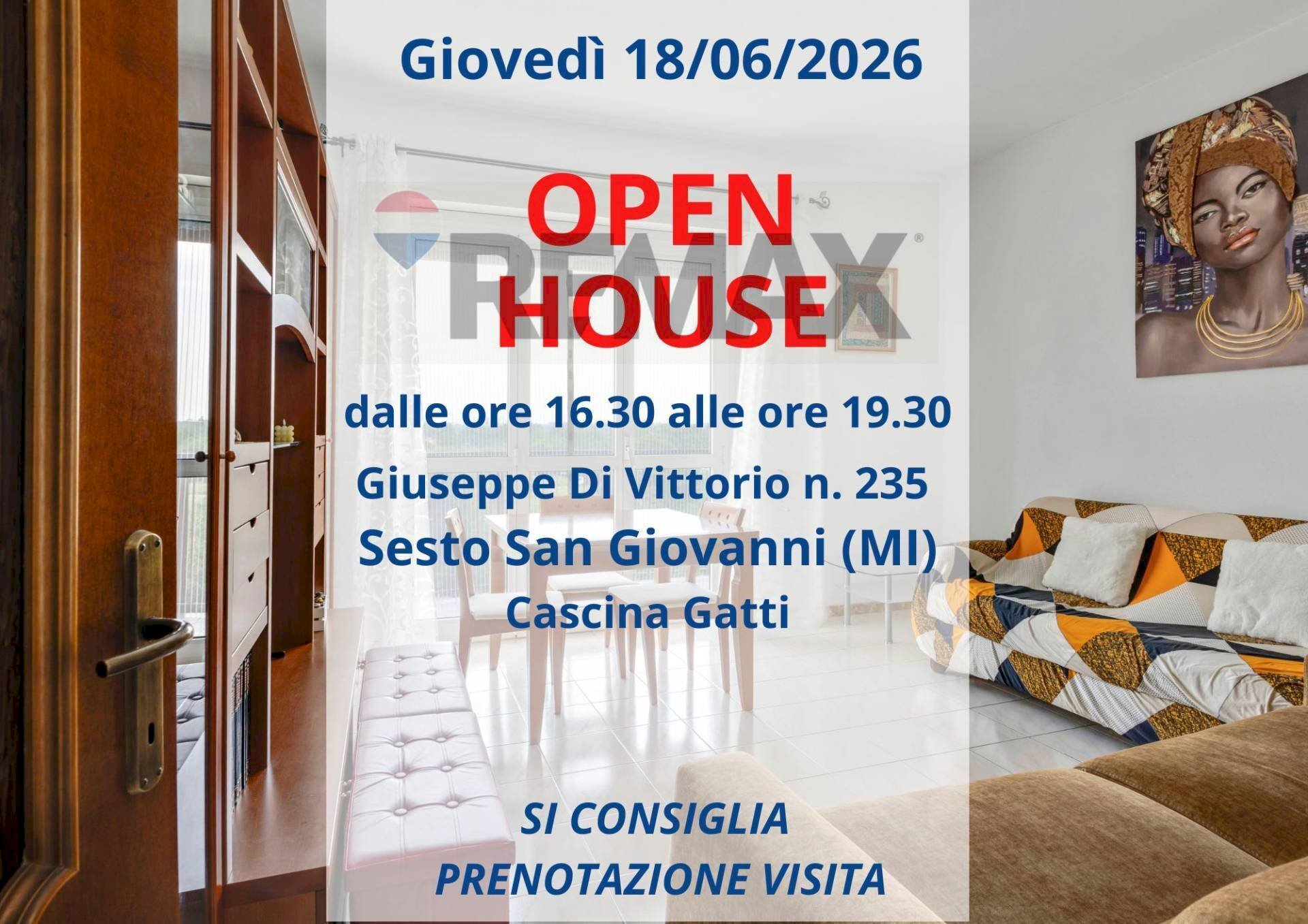 Soggiorno - Bilocale Via Giuseppe Di Vittorio
 
235, Sesto San Giovanni - foto 1