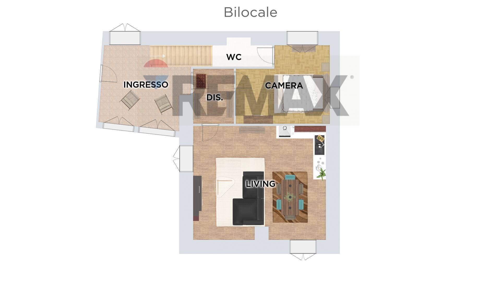 Pianta 2D - Casa semi indipendente Via Contrinzio
 
40, Bienno - planimetria 1