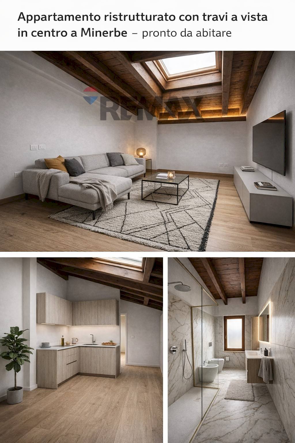 Soggiorno - Four-room apartment Via Marconi
100, Minerbe - photo 2