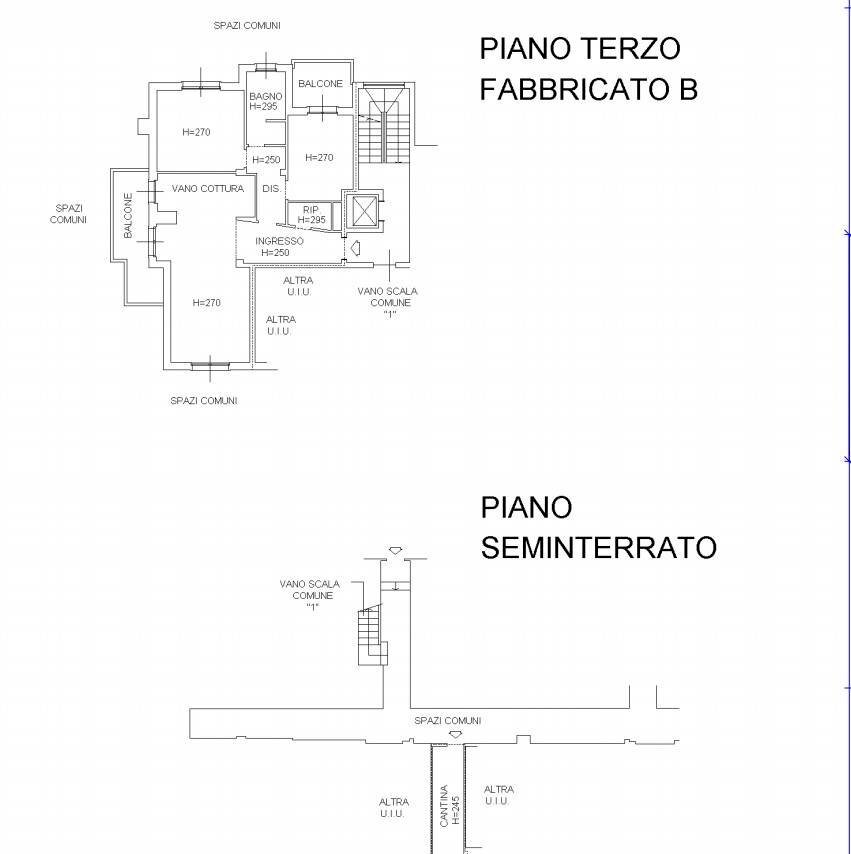 Foto 29 - Three-room apartment Via MOnte Ortigara
 
27, Cinisello Balsamo - floor plans 1
