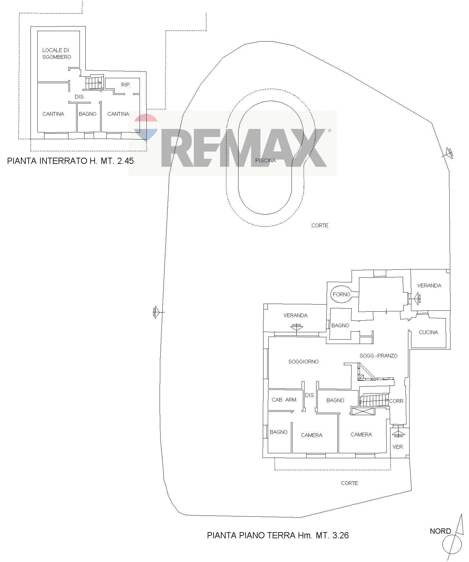 Pianta 2D - Villa LOCALITA' SARRA DI ENTU
 
50, Arzachena - floor plans 1