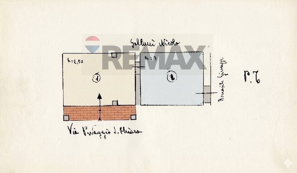Pianta 2D - Two-room apartment VIA PEDAGGIO SANTA CHIARA
 
94, Trani - floor plans 1