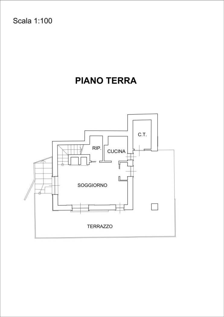 Villa via Orione, Frabosa Sottana - floor plans 1