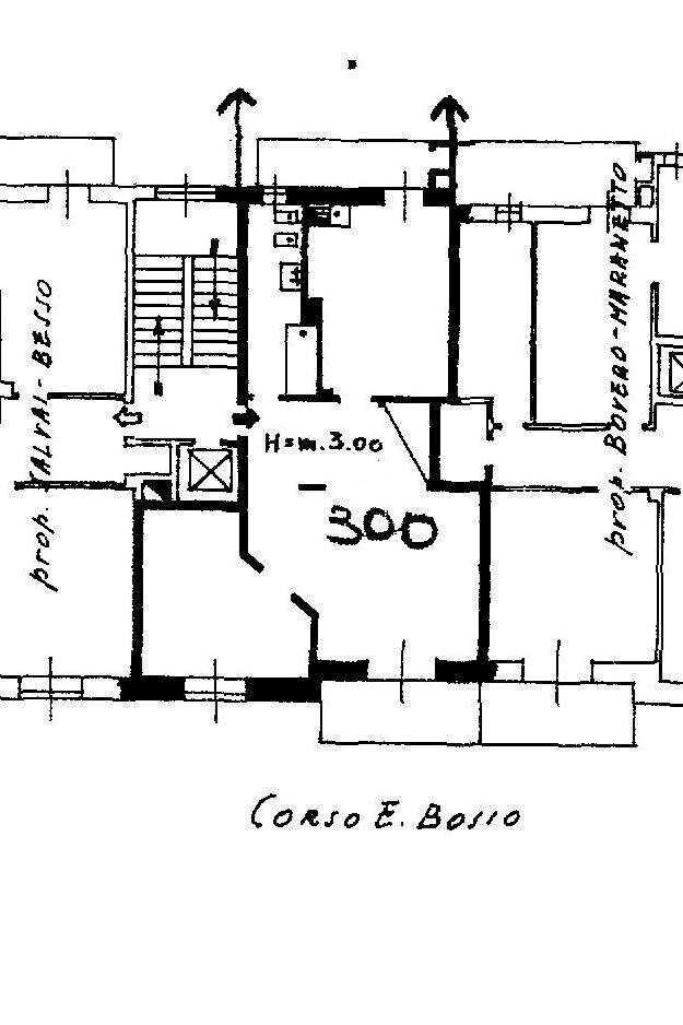 Three-room apartment corso Ernesto Bosio, 23, Pinerolo - floor plans 1
