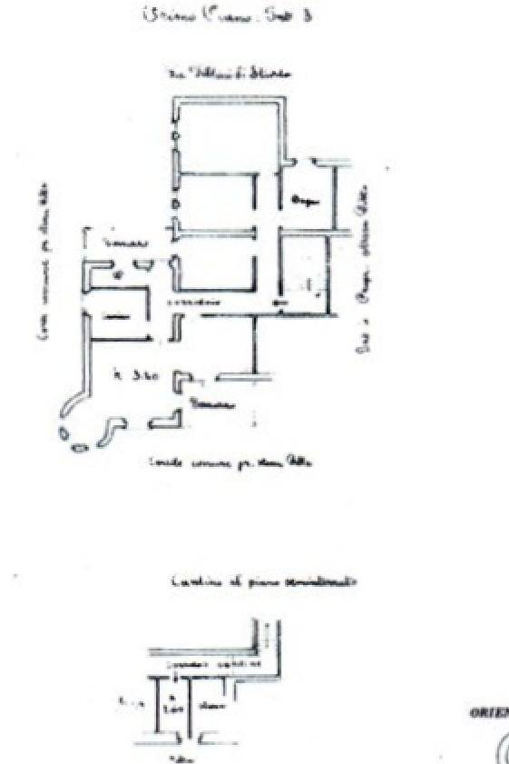 Apartment via Villini di Sturla, 2, Genova (neighborhood Quarto) - floor plans 1