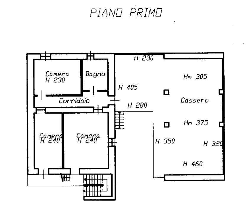 Villa via casale canuggioni 28, Borgomanero - floor plans 1