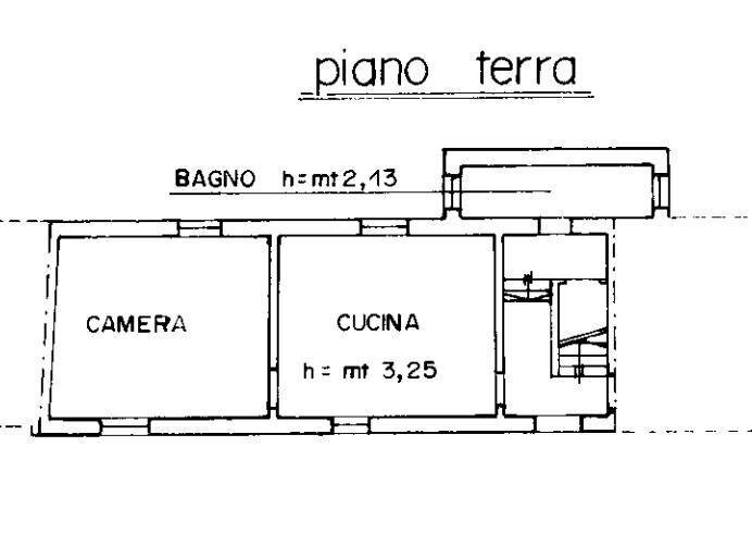 Two-room apartment via rimembranze 12, Soriso - floor plans 1
