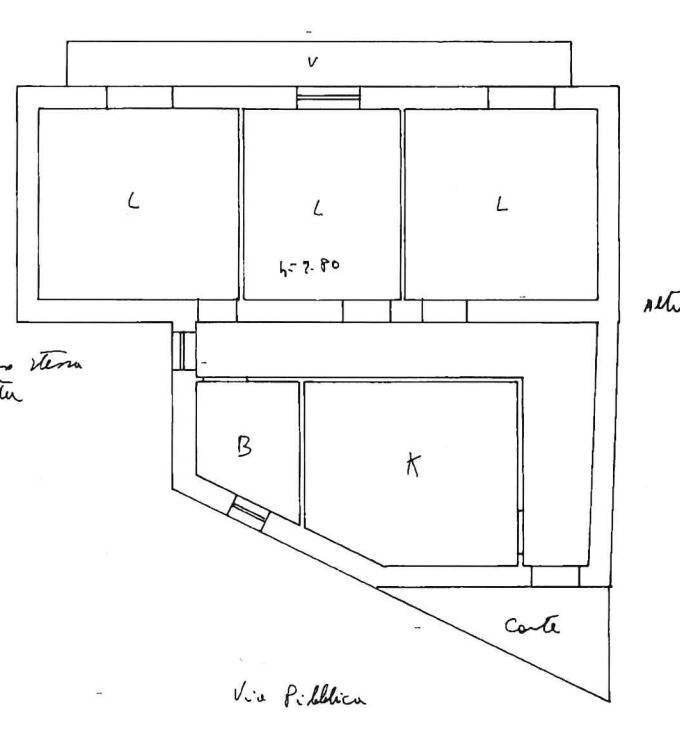 Villa via arenella 1, Falerna - floor plans 1