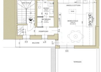 Planimetria - Three-room apartment via alessandro manzoni 17, Borgomanero - photo 7