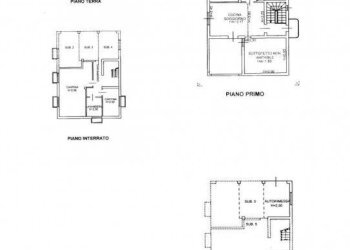 Planimetria - Villa via san giorgio 22, Cureggio - foto 32