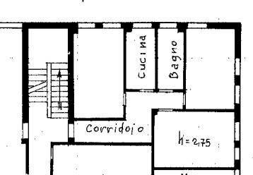 Three-room apartment villaggio santa rita 25, Craveggia - floor plans 1