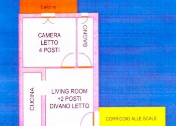 Planimetria - Appartamento via del mare 220, Santa Maria del Cedro - foto 12