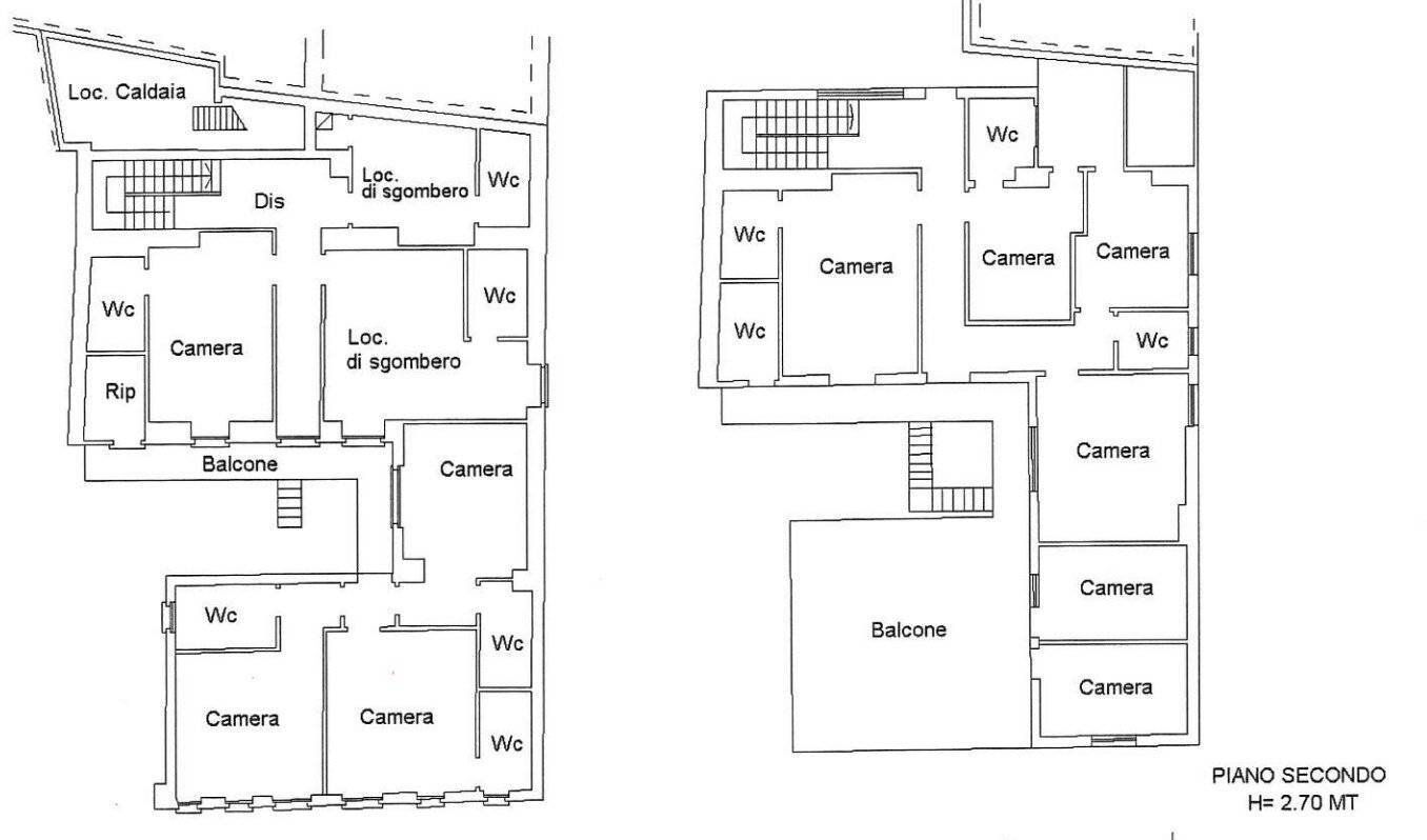 Villa via omegna 13, Arola - planimetria 1