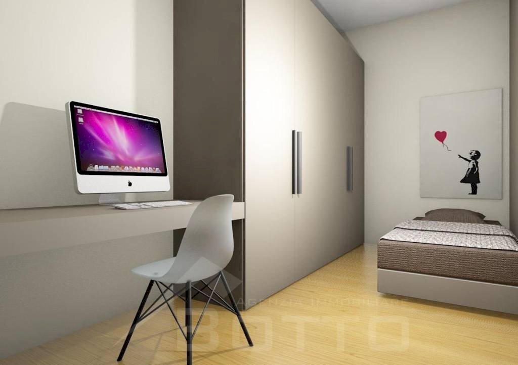 Camera da letto - Bilocale via alessandro manzoni 17, Borgomanero - foto 2
