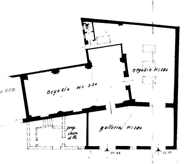 Negozio viale don minzoni 14, Borgomanero - planimetria 1