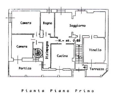 Villa Viao Oioli 27, Gattico-Veruno - planimetria 1
