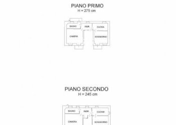 Planimetria - Villa via c. soldi 17, Pogno - foto 22