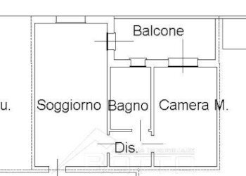 Planimetria - Bilocale via vivaldi 2, Borgomanero - foto 14