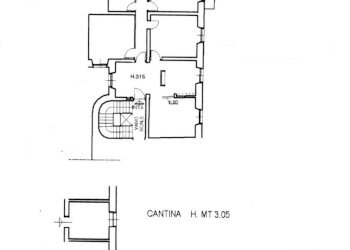 Planimetria Carignano - - Appartamento Via delle Cappuccine, Genova (zona Carignano) - foto 27